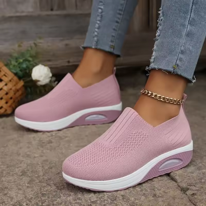 Sneaker – Ventilerad Ovandel & Fjädrande Sula Dämpar Steg