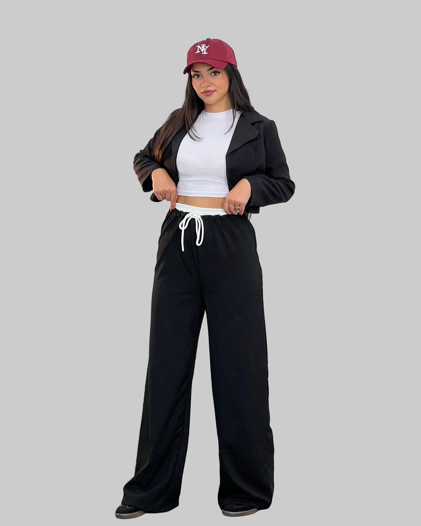 Vida dambyxor med dragsko